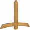 Ekena Millwork Bellingham Rough Sawn Timber Gable Bracket, Western Red Cedar, 72"W x 48"H x 4"D x 6"F, 16/12 Pitch GBW072X48X0406BEL00RWR - alternate 4